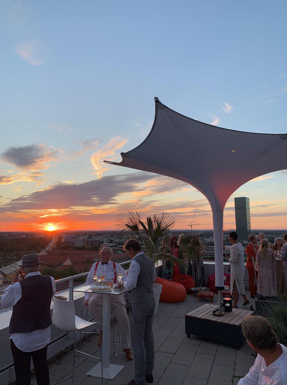 Rooftop Eventlocation in München Weitblick Eventlocation