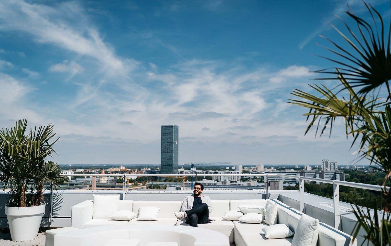 Rooftop Eventlocation in München Weitblick Eventlocation